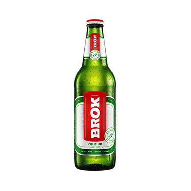 Brok 5% Premium lager 20 x 500ml Bottles