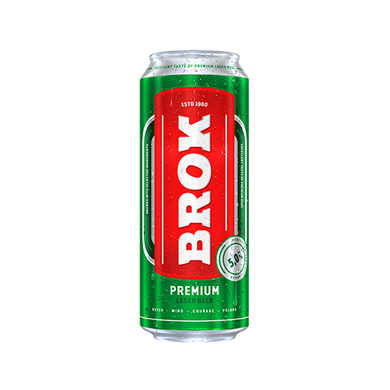 Brok Premium Lager 24x500ml 5.0%