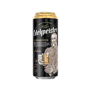 Edelmeister Schwarzbier 4.5% 24 x 500ml cans