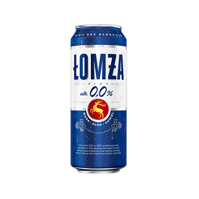 Lomza 0.0% Alcohol Free Lager 24 x 500ml cans