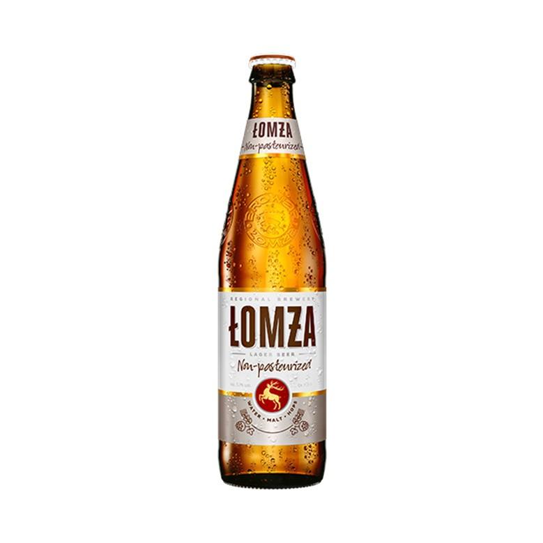 Lomza Non-Pasteurized 5.7% Lager 20 x 500ml Bottles